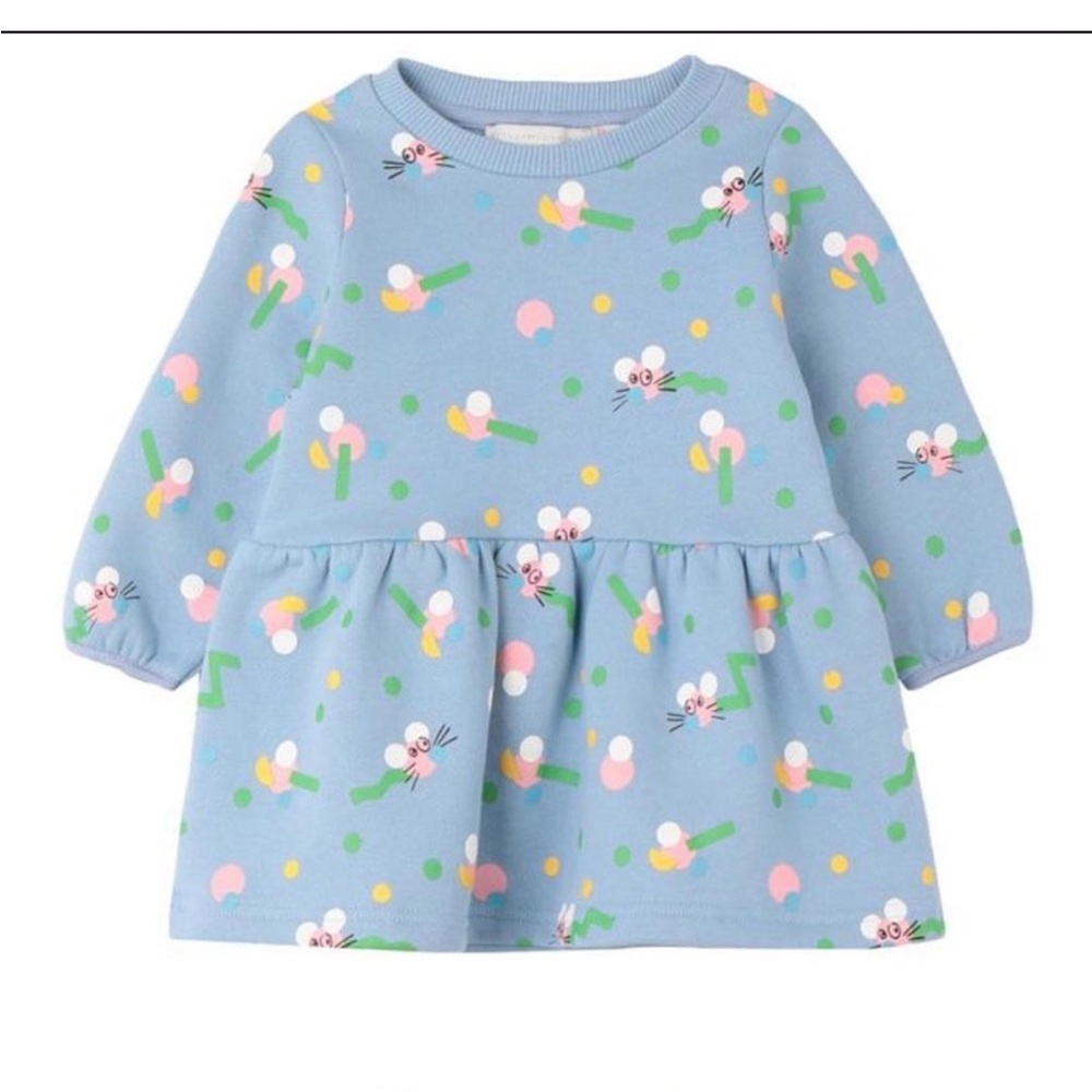 Stella McCartney sweatshirt mice dress